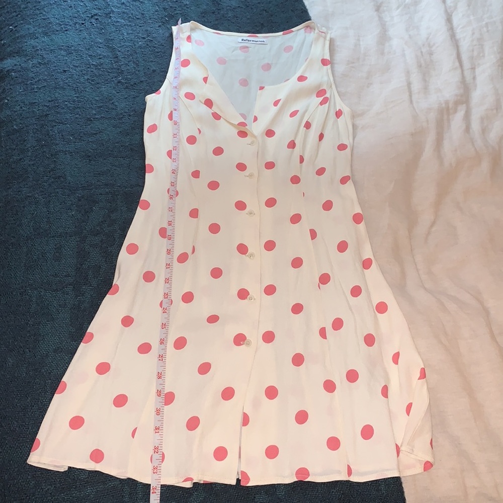 Reformation Rilynn Dress - Polka Dot 4